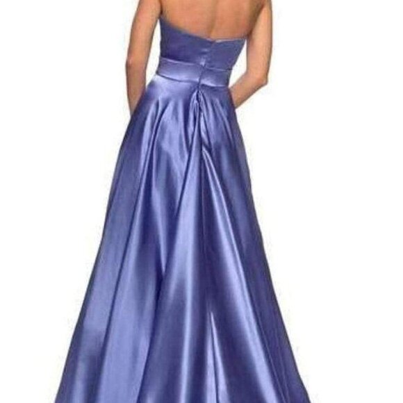 La Femme-Sweetheart Empire A-Line Evening 27506SC - Picture 2 of 6